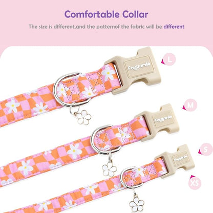 Faygarsle Floral Dog Collar, Spring Summer Design - Image 5