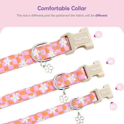 Faygarsle Floral Dog Collar, Spring Summer Design - Image 5