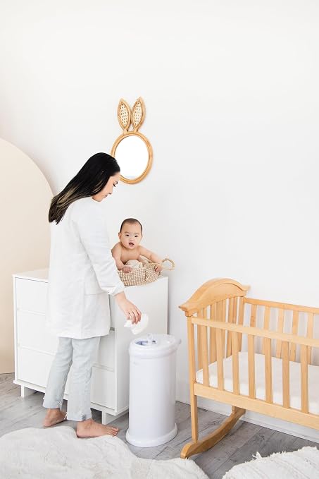 Ubbi Steel Diaper Pail, Odor Locking, No Special Bag Required, Award-Winning - Image 10