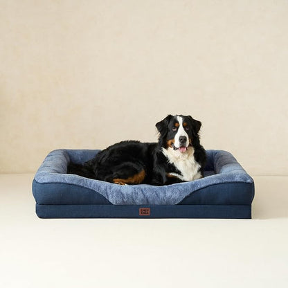 EHEYCIGA Orthopedic Dog Bed for Large Sized Dog, Waterproof Liner & Washable - Image 8