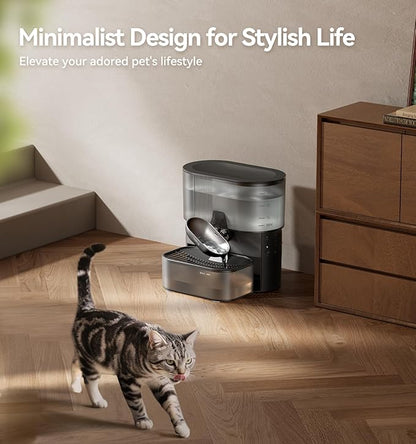 Wireless Cat Water Fountain No Filters, Wastewater Separation, FEELNEEDY - Image 8