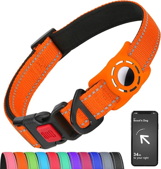 Airtag Dog Collar with AirTag Holder by Erbine