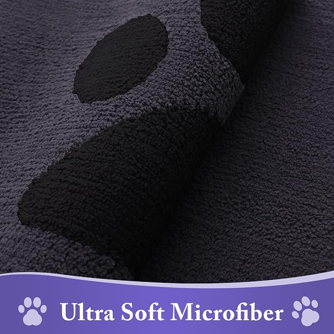Buganda Dog Door Mat for Muddy Paws, Absorbent Dirt Trapper Non Slip Indoor - Image 3