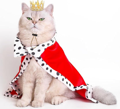 Abbylike Pet Rhinestone King Crown Small Size, Queen Crown - Image 7