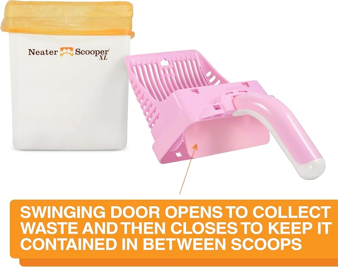 Neater Pet Brands Neater Scooper XL Cat Litter Scoop, 15 Refill Bags – - Image 3