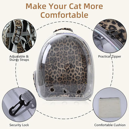 Cat Backpack Carrier Back Expandable Bubble Pet Carrier Backpack - Image 4
