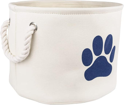 Bone Dry Pet Storage Collection Collapsible Bin, Small Round - Image 2