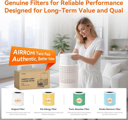 AIRROMI Air Purifier for Bedroom - Image 9