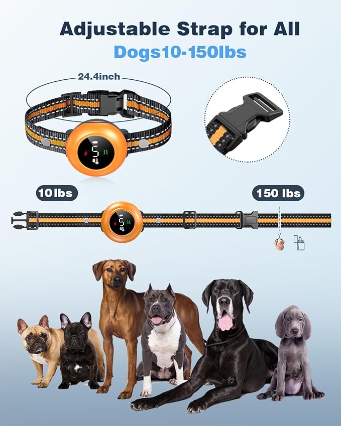 2-in-1 Dog Shock Collar & Dog Bark Collar - Image 6