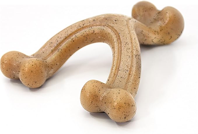Nylabone Gourmet Style Wishbone Strong Chew Toy by Nylabone