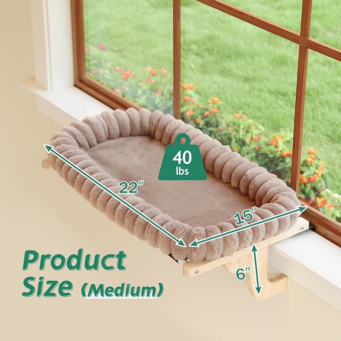 Zakkart SnugCloud Cat Window Perch - Image 7