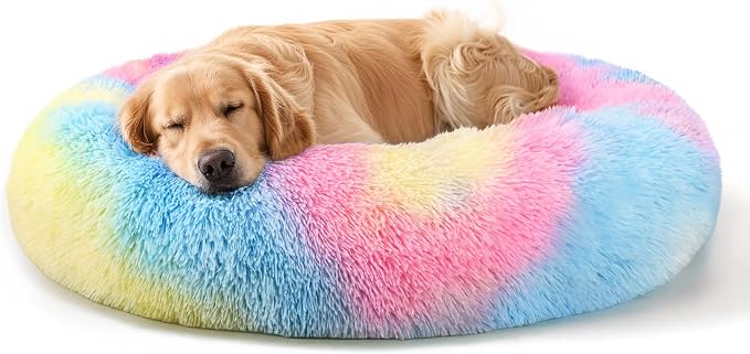 Dog Beds Large Sized Dog and Cats, 32in Pet Beds by Hoewina