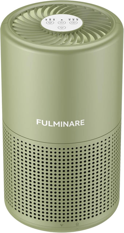 FULMINARE Air Purifiers for Home Bedroom H13 HEPA Air Purifier, 3 Speeds by PureAirPowerfulSound