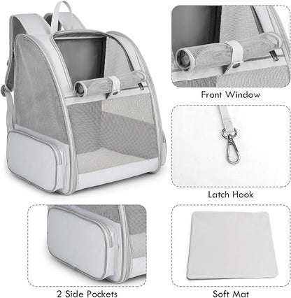 Cat Backpack Carrier, Large Pet Carrier Backpack - Image 2