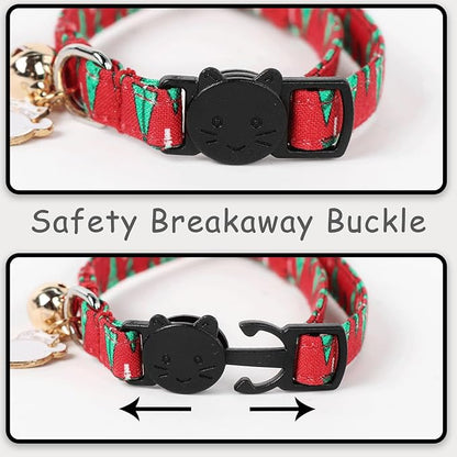 Unique style paws 2 Pack Christmas Kitten Collar Breakaway - Image 4