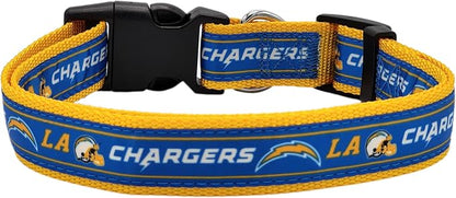 NFL PET Collar Los Angeles Chargers Dog Collar, Large Football Team Collar - Image 2