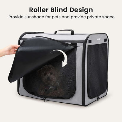 Dog Car Carrier Light Weight 24×17.7×20.5in, Dog Carrier Easy to Assemble - Image 7