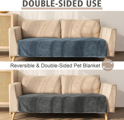 Ameritex Pet Bed Blanket Reversible 100% Waterproof Velvet Super Soft - Image 5