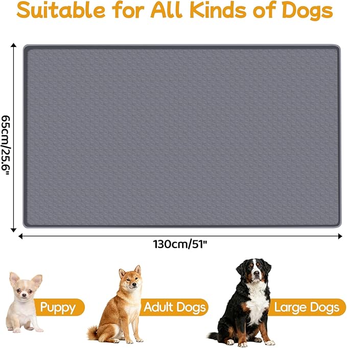Lanstics Dog Food Mat, Floor Protection - Image 2