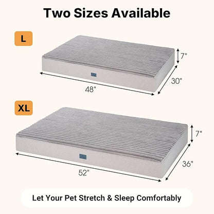 Veehoo Orthopedic Memory Foam Dog Bed, 7 Inch Thick Extra Large XXL Dog Bed - Image 4