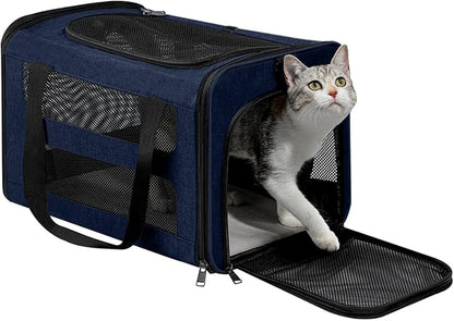 Cat Carrier Soft-Sided Travel Bag by Comfortforyourpets