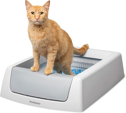 PetSafe ScoopFree Crystal Classic Self-Cleaning Litter Box System Automatic Cat by PetSafe