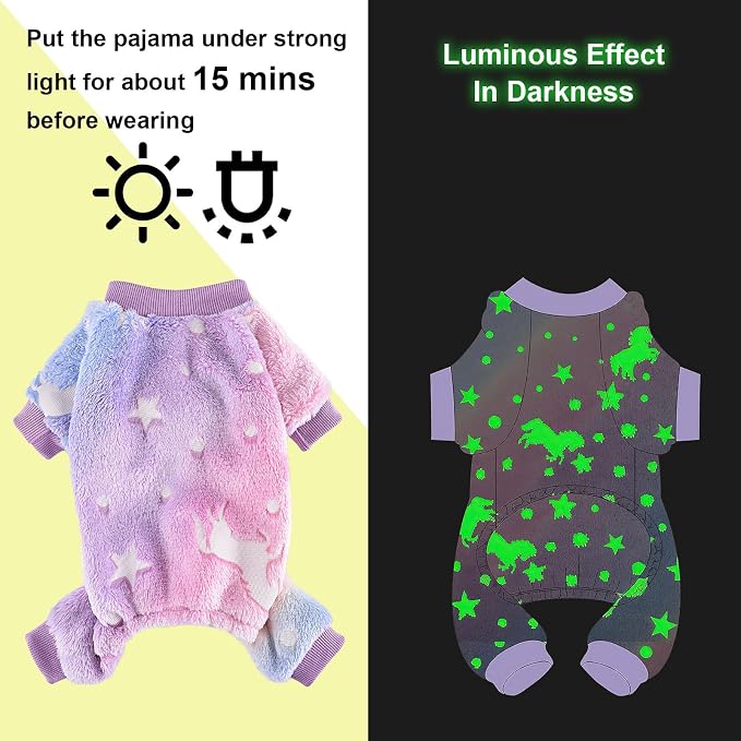 Dog Sweaters Small Girl Warm Fleece Pajamas, Cute Extra Small Dog Clothes - Image 5