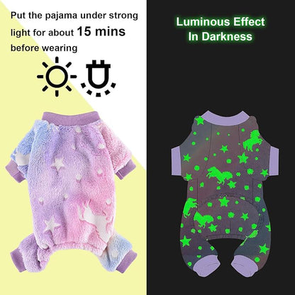Dog Sweaters Small Girl Warm Fleece Pajamas, Cute Extra Small Dog Clothes - Image 5