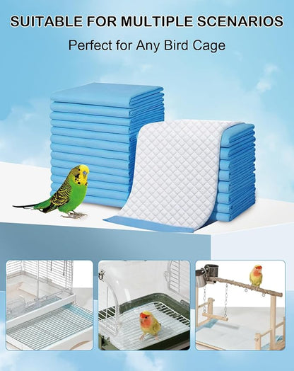 Disposable Bird Cage Liner Birds Cage Liners Super Absorbent Birdcage Liners - Image 6