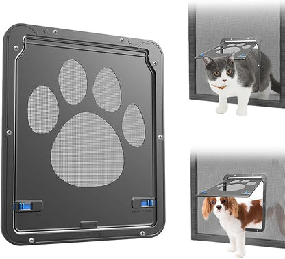 NAMSAN Cat Screen Door, Flap Opening 8 x 10 inches, Cat Door by Namsan