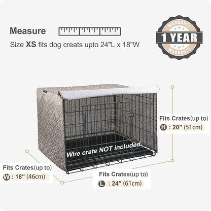 Explore Land Pattern Dog Crate Cover - Image 2
