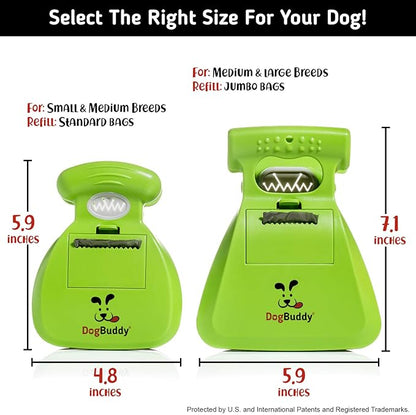 DogBuddy Pooper Scooper, Portable Dog Pooper Scooper, Poop Scooper - Image 2