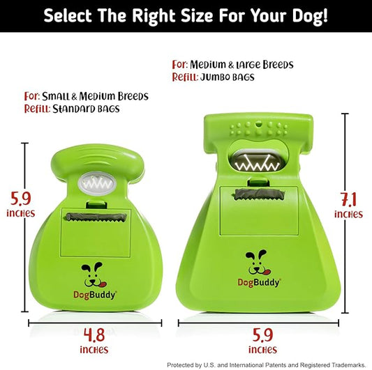 DogBuddy Pooper Scooper, Portable Dog Pooper Scooper, Poop Scooper - Image 2