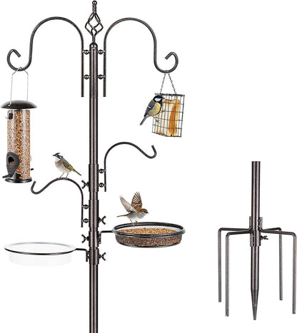 ERYTLLY Bird Feeding Station Kit Bird Feeder Pole Wild Bird Feeder Hanging Kit by ERYTLLY