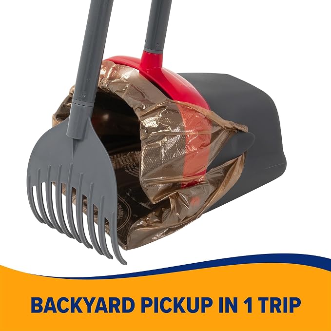 Arm & Hammer Pooper Scooper for Extra Large Dogs Heavy Duty, Outside Yard Dog - Image 7
