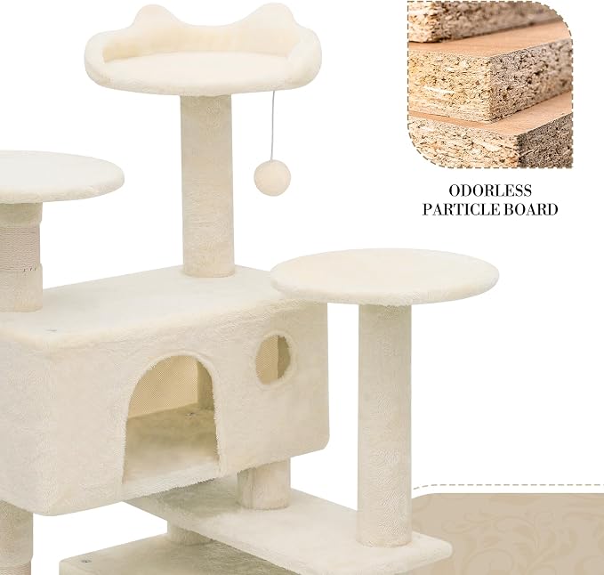 Athena Collection Multi-Level Cat Tree Center - Image 4
