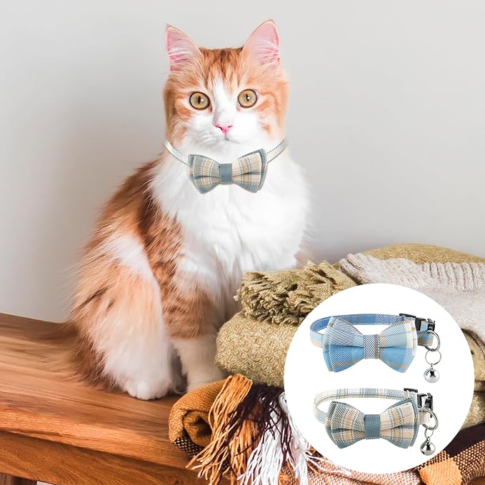 Jeffdad 2Pcs Cat Collar Breakaway, Cat Collar - Image 7