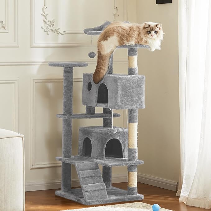 Sweetcrispy 54 Inch Cat Tree Tower, Indoor Cat Condo - Image 7