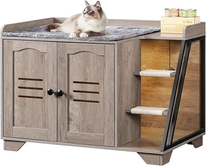 HOOBRO Cat Litter Box Enclosure - Image 9