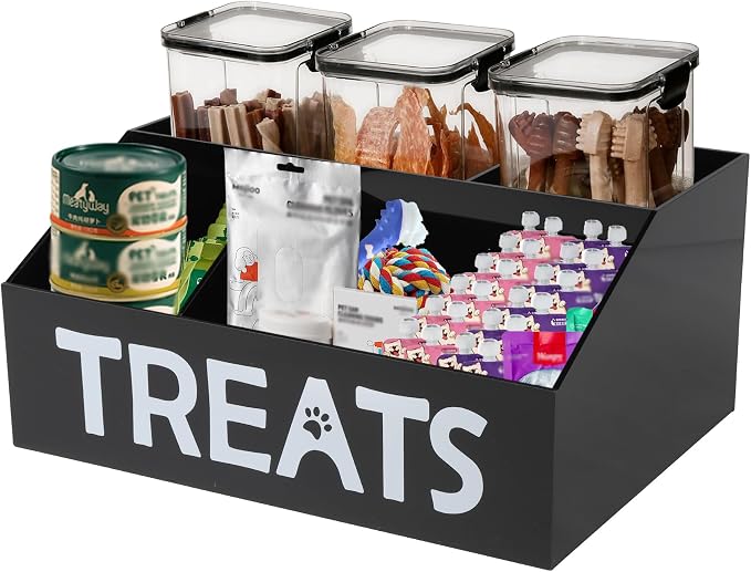 Morezi Dog Food Organizers Storage cat Treat jar Organizer Great by Morezi