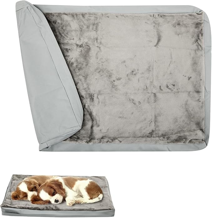 Waterproof Dog Bed Cover, Washable Removable Pet Dog Bed Replacement Cover by JYSILIYH