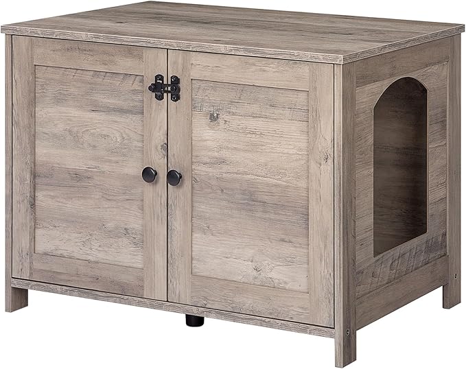 HOOBRO Litter Box Enclosure, Cat Litter Box Furniture by HOOBRO