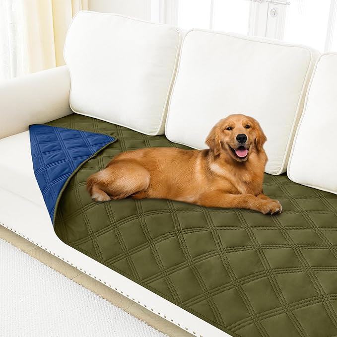 Smiry Waterproof Dog Bed Cover Blanket 30x70, Soft Reversible Pet Blanket by Smiry
