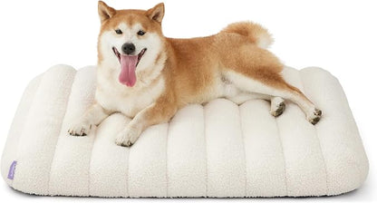 LE SURE Cute Orthopedic Dog Bed Medium Size Dog, Waterproof Chic Flat Pet Beds by Lesure