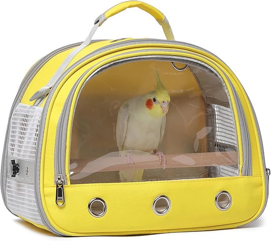 Bird Carrier, Bird Cage Parakeet Parrot Budgie Carrier Backpack - Image 2