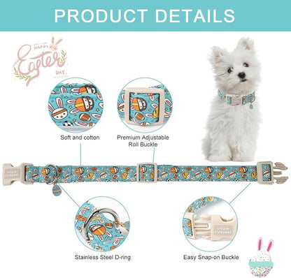 Unique style paws Easter Dog Collar Plastic Buckle Puppy Collar - Image 2