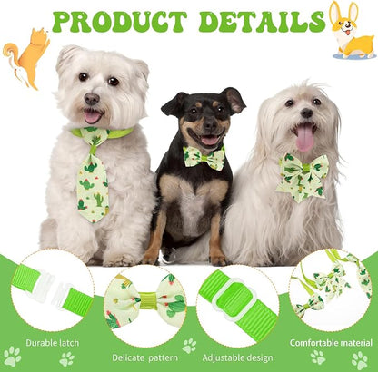 Reginary 100 Pieces Dog Bow Tie Collar Set Include 40 Dog Neckties, and 30 - Image 3