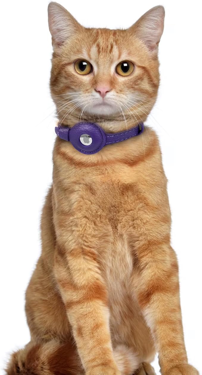 OOPSDOGGY Leather AirTag Cat Collar - Image 6