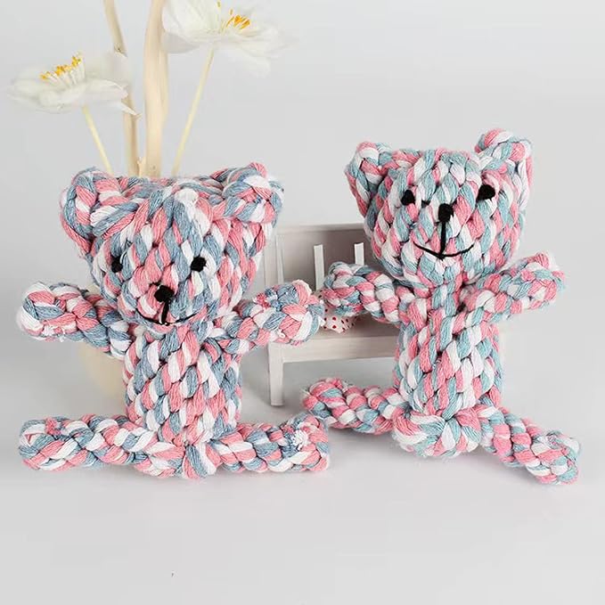 Dog Toys Puppy Teething Chew Toys, Pet Chew Toy Cat Chew Toy, Safe Braided Rope - Image 7