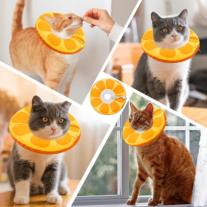 Cat Cone Collar Soft, Adjustable Cat Recovery Collar - Image 7